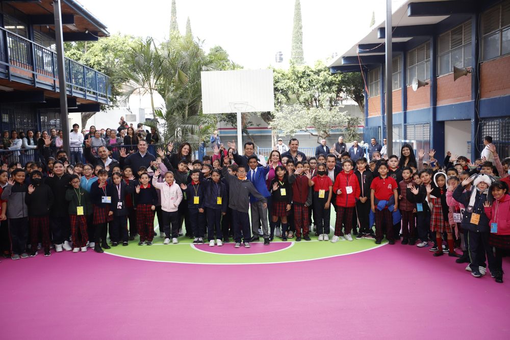 Llega el programa Escuelas a Todo Color a la Primaria Urbana #926 Jesús Romero Flores