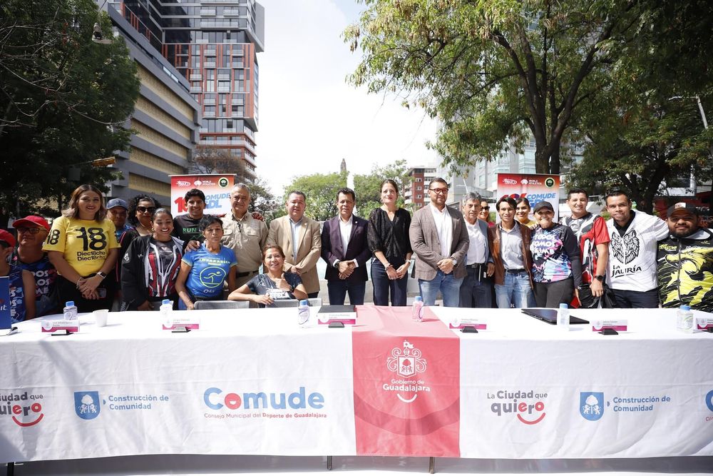 En homenaje a las y los bomberos tapatíos, presentan la 20ª edición de la Carrera 10K Internacional