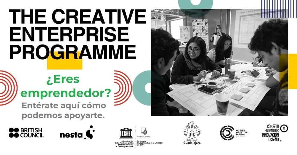 The Creative Enterprise Programme está buscando emprendedores como tú
