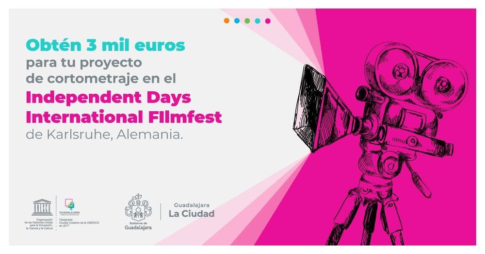 Obtén 3,000 euros para tu proyecto de cortometraje
