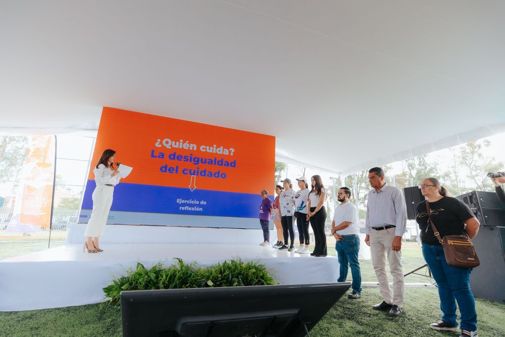 Presenta Vero Delgadillo las Comunidades de Cuidados, un programa con una inversión de 172 mdp en acciones sociales y obra pública