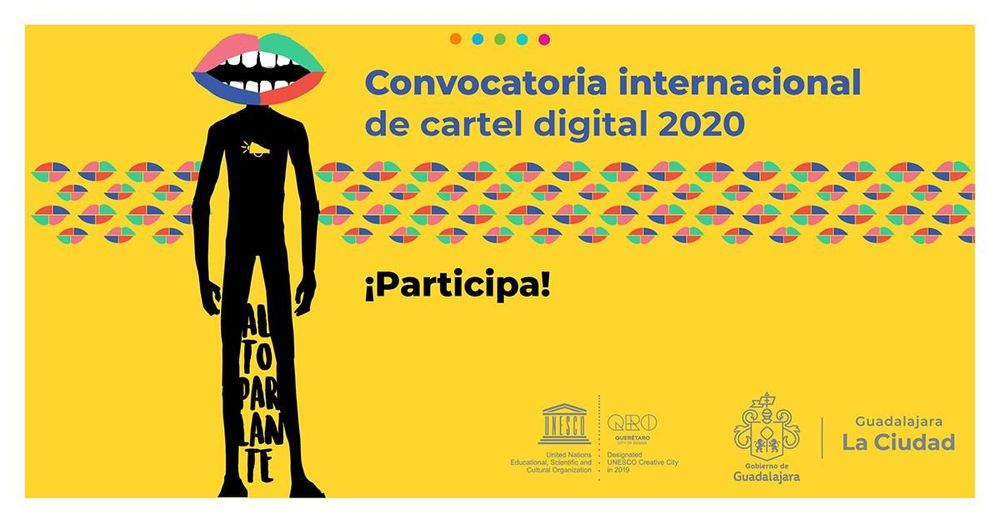 Altoparlante: convocatoria internacional del cartel digital 2020