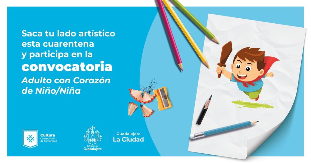 Participa en la convocatoria Soy un adulto con corazón de niña / niño