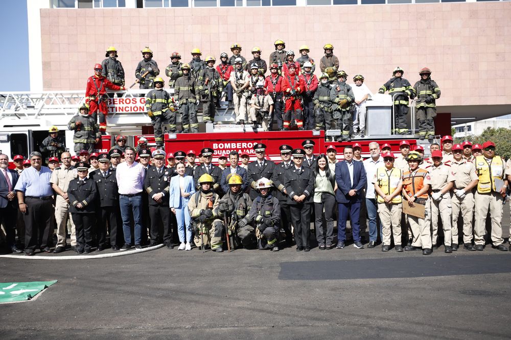 Avanza Guadalajara con la transformación de las instalaciones de Protección Civil y Bomberos con remodelación de la Base No. 2