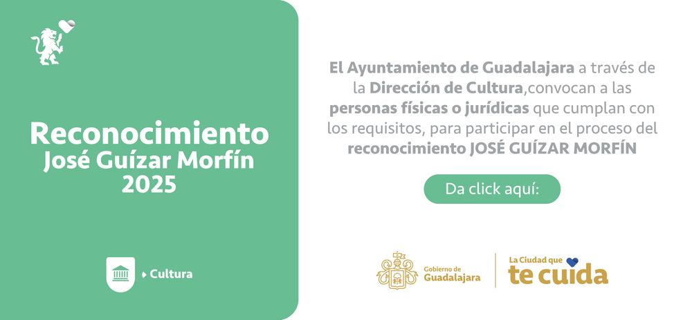 Convocatoria Reconocimiento José Guízar Morfín 2025