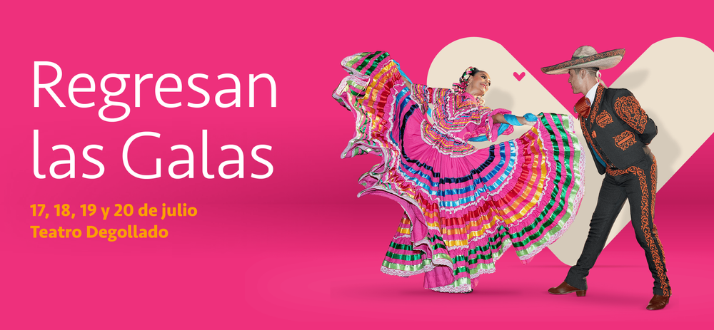 Guadalajara LATE Galas del Ballet Folclórico en el Teatro Degollado