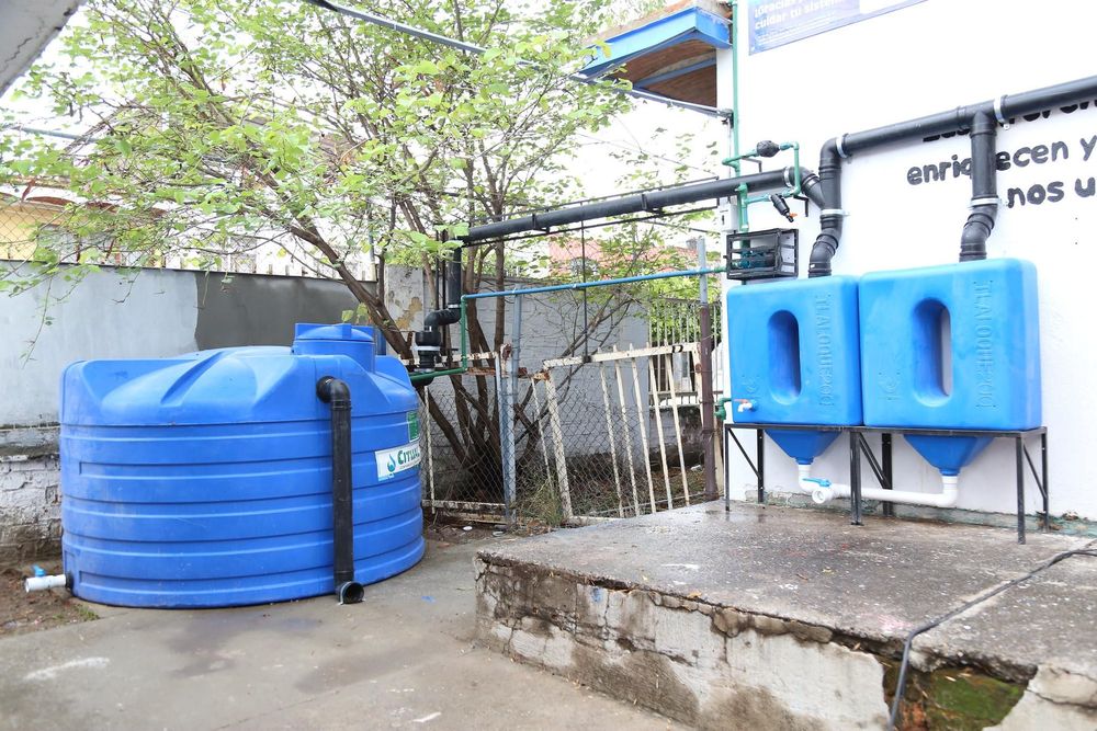 Inauguran Nido de Lluvia en la Escuela Primaria Margarita Maza de Juárez