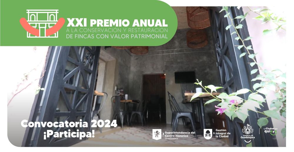 CONVOCATORIA AL “XXI PREMIO ANUAL A LA CONSERVACIÓN Y RESTAURACIÓN DE LAS FINCAS CON VALOR PATRIMONIAL DE GUADALAJARA”
