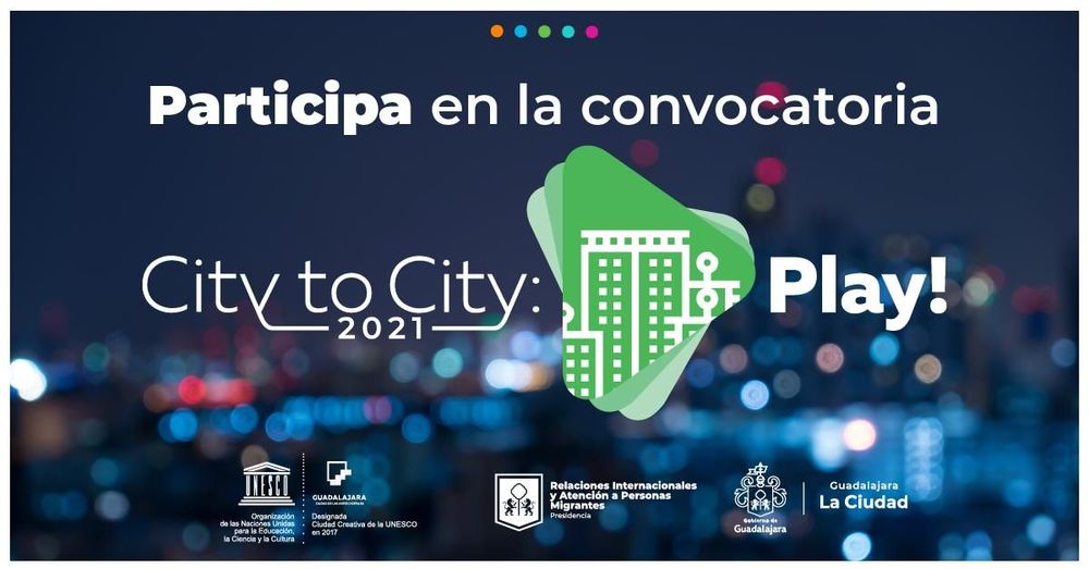 Participa en la convocatoria City to City: Play!