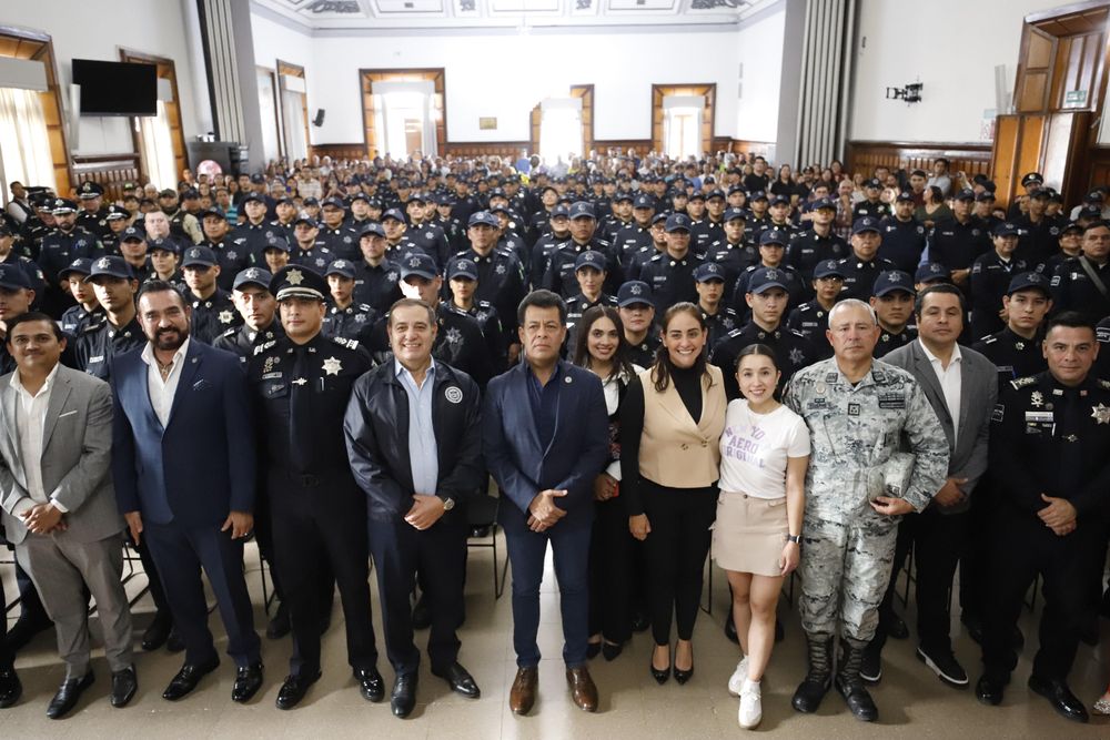 Celebran graduación de 109 cadetes de la Generación 120 de la Academia de Formación Policial