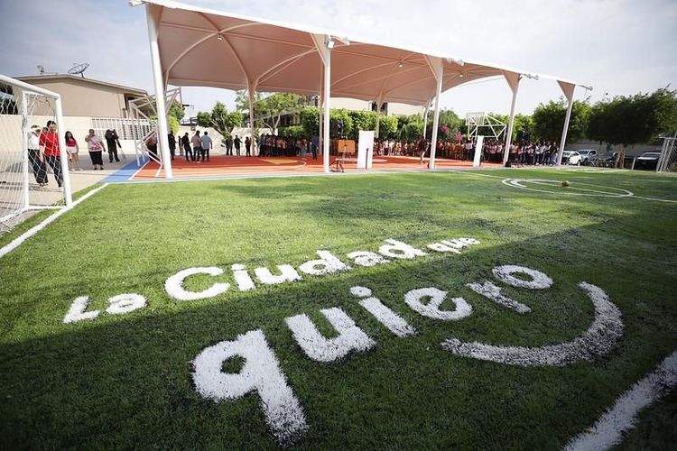 Rehabilita Guadalajara espacios deportivos en la Escuela Secundaria Técnica #145