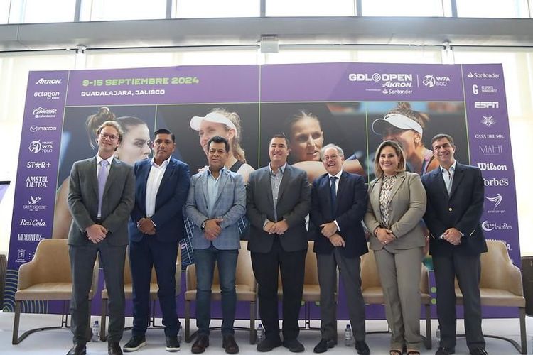 Presentan en Guadalajara el GDL Open WTA 2024  