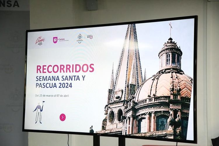 Ofrecerá Guadalajara recorridos turísticos gratuitos y actividades culturales en Semana Santa y Pascua