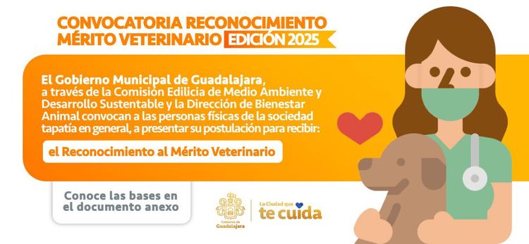 Convocatoria Reconocimiento al Mérito Veterinario Edición 2025