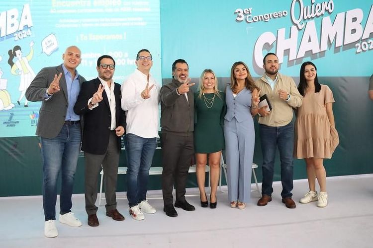 Inauguran 3er Congreso Quiero Chamba 2024 en el corazón de la ciudad