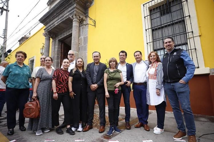 Presentan restauración de fachadas con valor patrimonial en el Hospital Civil ‘Fray Antonio Alcalde’