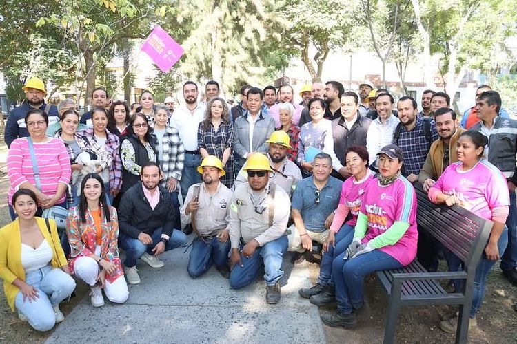 Llega el programa Enchulemos Guadalajara a la colonia Jardines del Sur