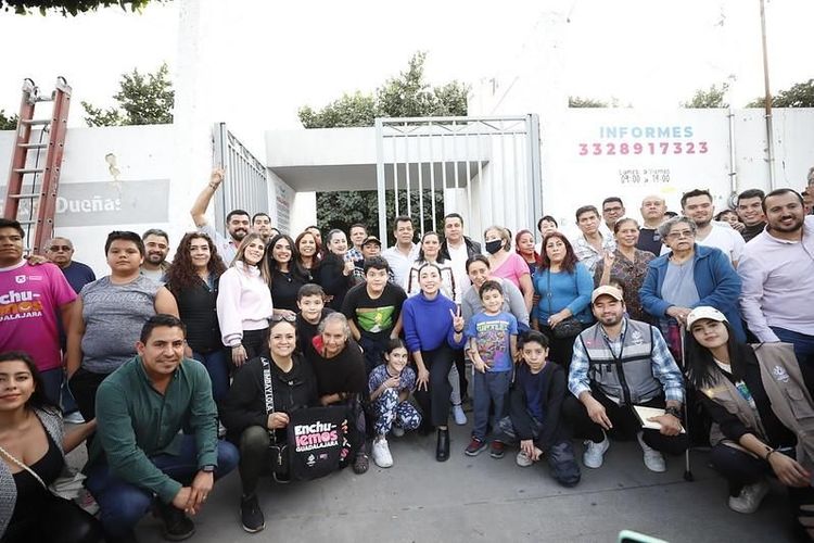 Con la intervención número 214, llega Enchulemos Guadalajara a la colonia 18 de Marzo