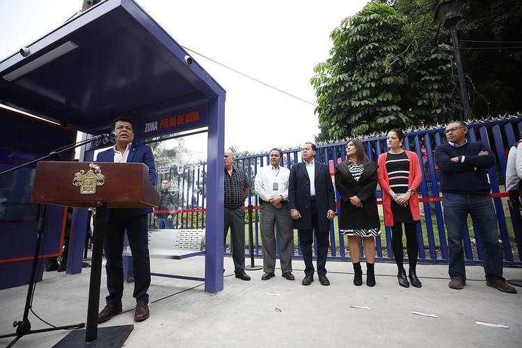 Fortalecen Sendero Seguro en planteles educativos de la colonia Olímpica con Zona Pulso de Vida