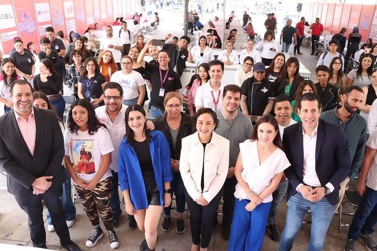 Inauguran ‘Quiero Chamba, Juventudes 2024’ en el Centro Histórico de la ciudad  